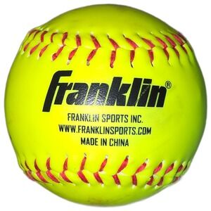 Franklin Sports OL 1000 Official League Softball 12 Inch Optic Yellow 44 COR